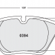 Fast road / track day compound. Street brake pads - Alfa Romeo, BMW,
Jaguar, Saab + Vauxhall
front pad Fast road / track day compound. Street brake pads - Alfa Romeo, BMW,
Jaguar, Saab + Vauxhall
front pad
